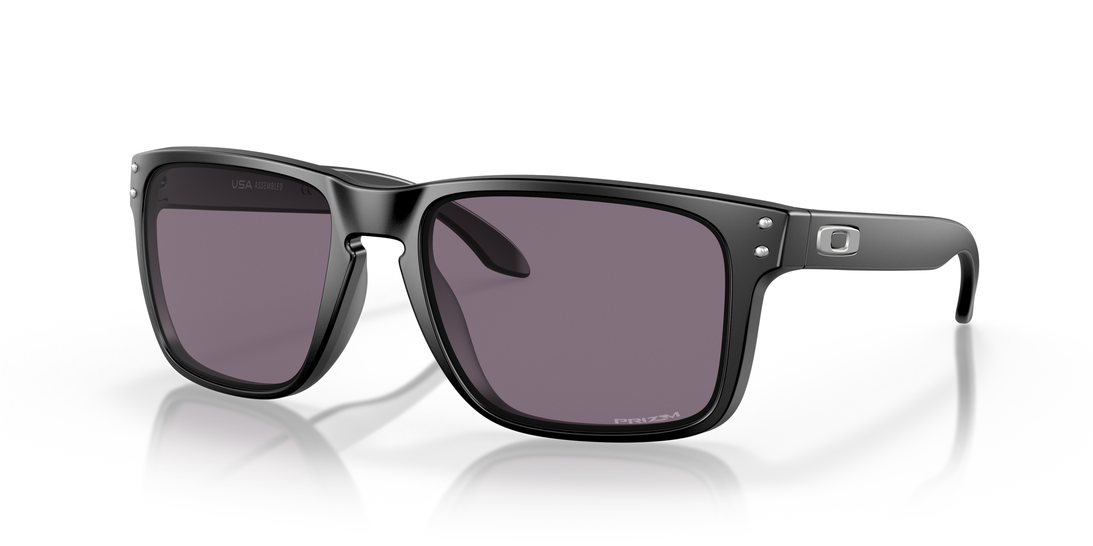 Holbrook™ XL Matt Schwarz KunststoffSunglass Frames von B24, Dreiviertelansicht