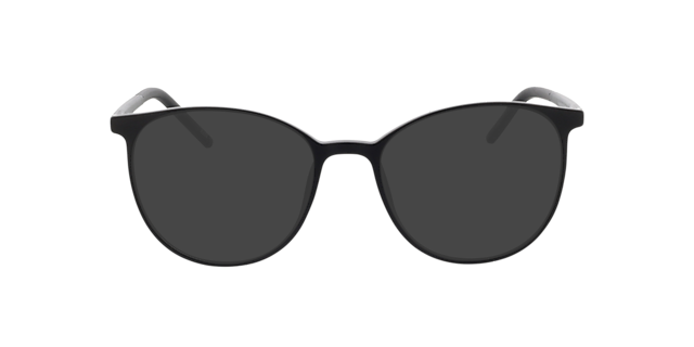 Conroe Matzwart KunststofEyeglass Frames van B24, met getinte lenzen