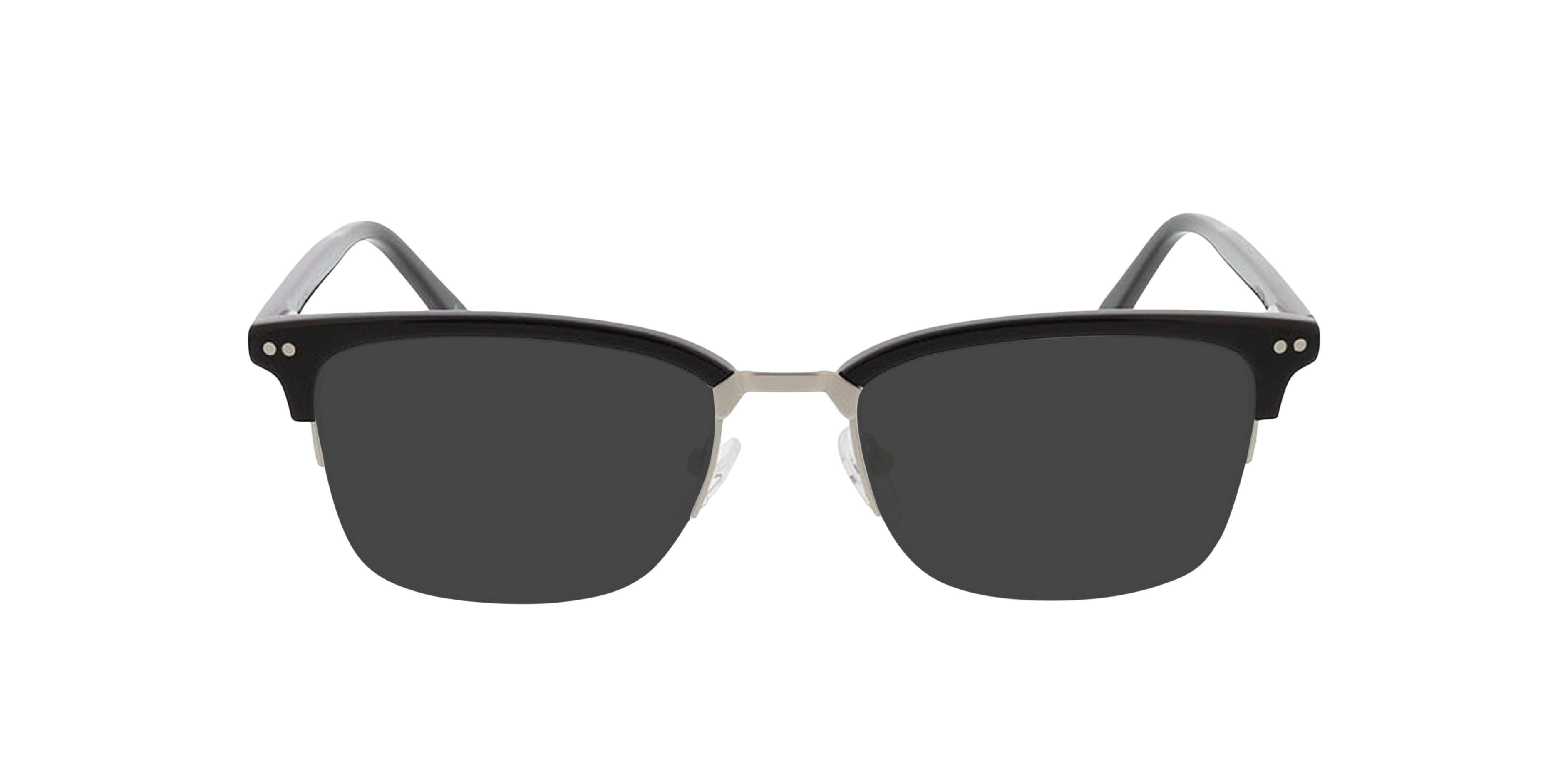 Newton Schwarz MetallEyeglass Frames von B24, mit getönten Gläsern