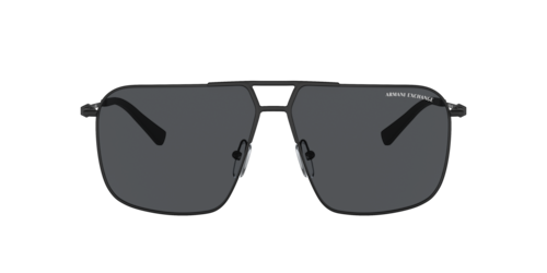 Armani Exchange - AX2050S, Herren, Matt Schwarz/Matte Black/Matte Gunmetal, Größe: Large