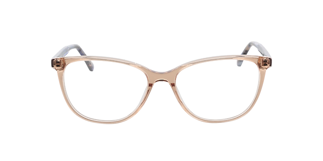 Milano Tweelaags koraal & kristal paars AcetaatEyeglass Frames van B24, Vooraanzicht