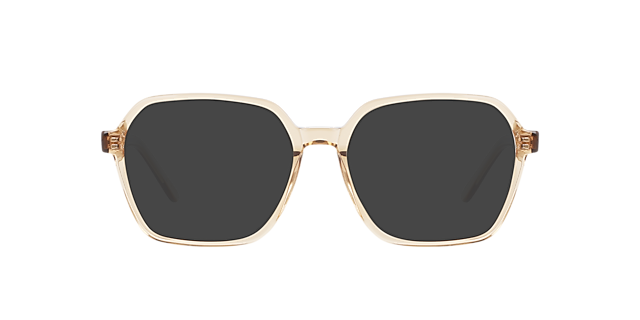 Dallas CT Crystal Caramel AcetatEyeglass Frames von B24, mit getönten Gläsern