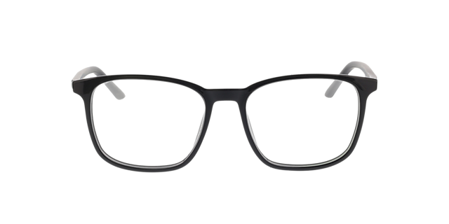 PU0371O Zwart KunststofEyeglass Frames van B24, Vooraanzicht