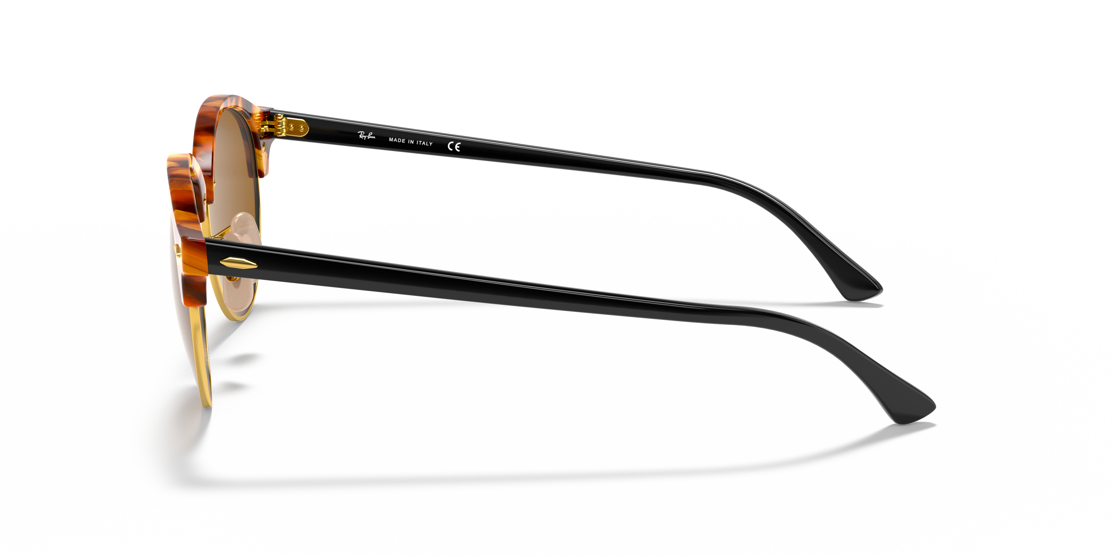 RB4246 Havana Braun AcetatSunglass Frames von B24, Seitenansicht