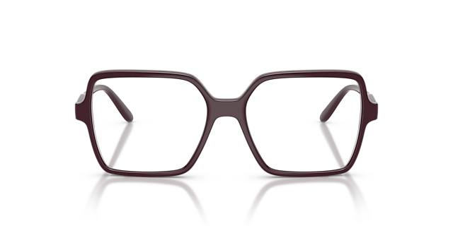 VO5702 Full Bordeaux KunststoffEyeglass Frames von B24, Vorderansicht