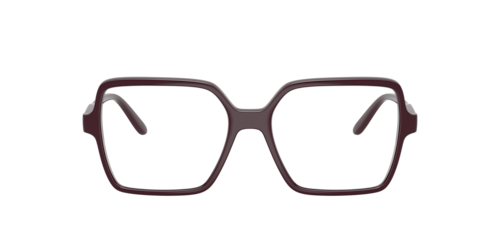 Vogue Eyewear - VO5702, Damen, Full Bordeaux/Transparent Caramel, Größe: Small