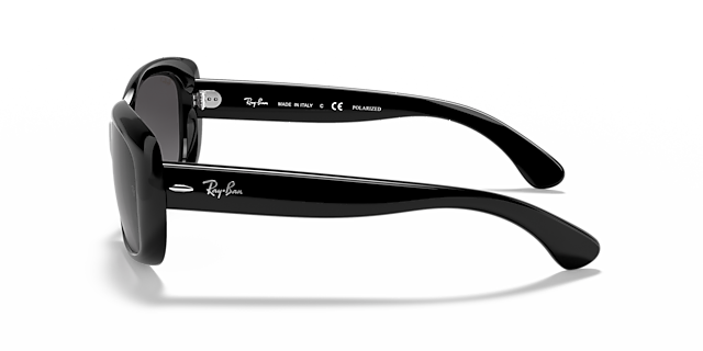 RB4101 Zwart KunststofSunglass Frames van B24, Zijaanzicht