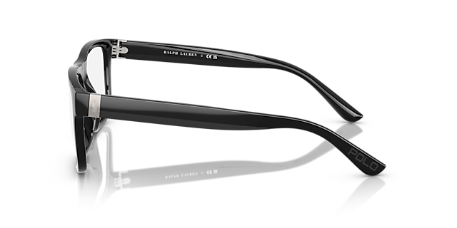 PH2290U Schwarz glänzend KunststoffEyeglass Frames von B24, Seitenansicht