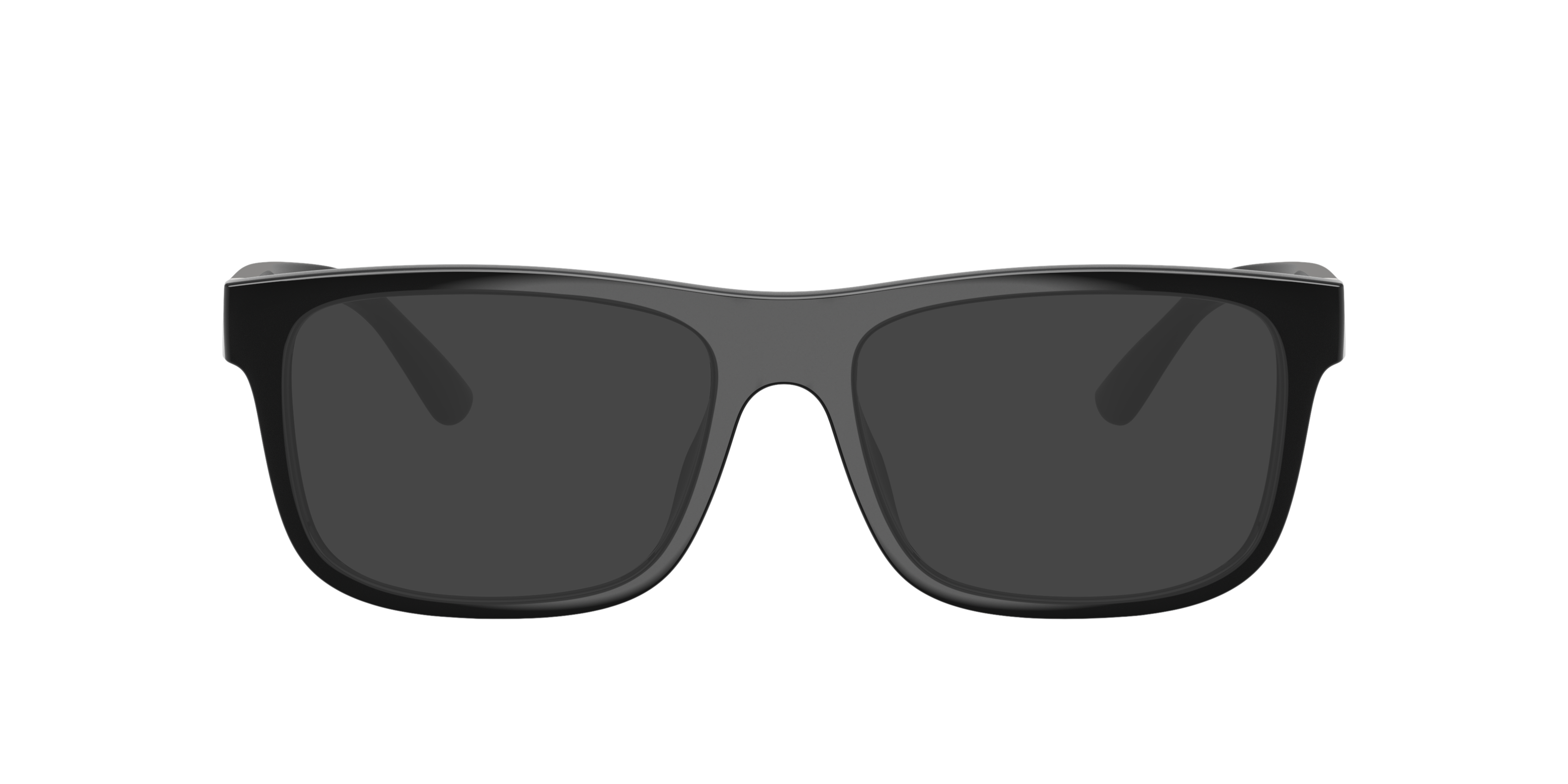 PH2290U Schwarz glänzend KunststoffEyeglass Frames von B24, mit getönten Gläsern