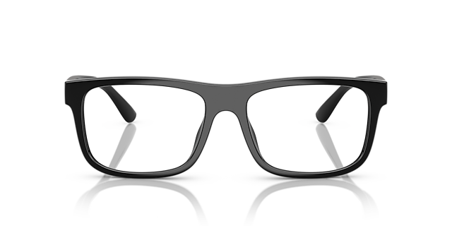 PH2290U Schwarz glänzend KunststoffEyeglass Frames von B24, Vorderansicht