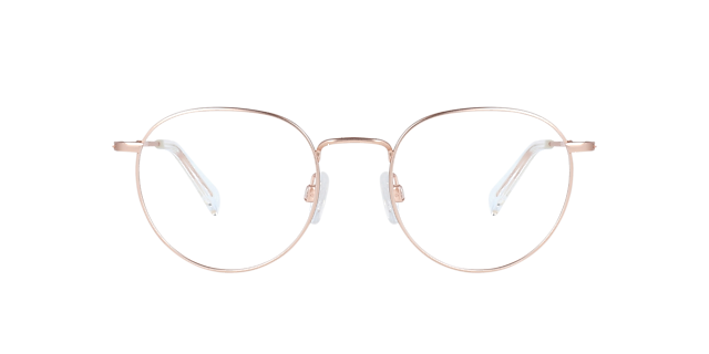 Ceo Large Rose Champagne Titanium TitanEyeglass Frames von B24, Vorderansicht