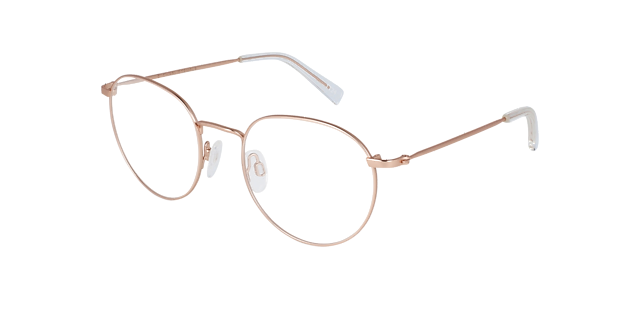 Ceo Large Rose Champagne Titanium TitanEyeglass Frames von B24, Dreiviertelansicht
