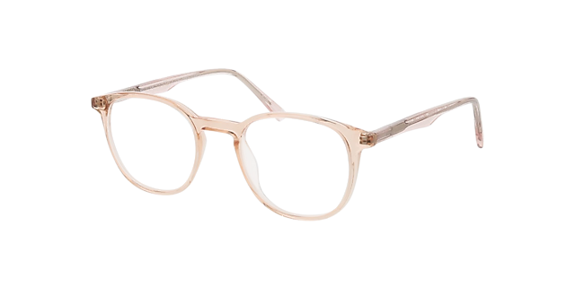Stanford Kristal nude KunststofEyeglass Frames van B24, Hoekweergave