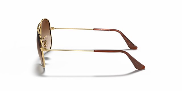 RB9506S Arista goud MetaalSunglass Frames van B24, Zijaanzicht