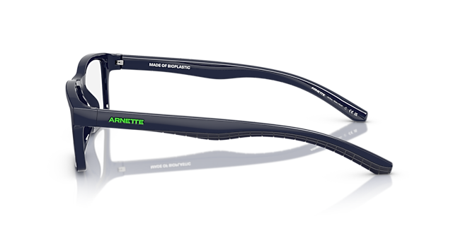 AN7262U Blue Matte & Shiny KunststoffEyeglass Frames von B24, Seitenansicht