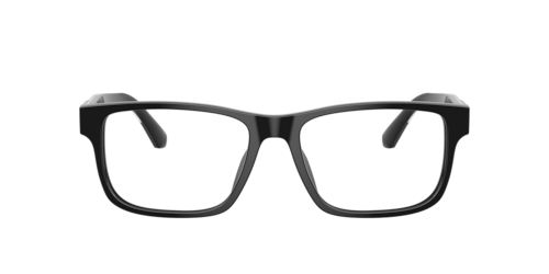 Emporio Armani - EA3265U, Herren, Schwarz glänzend/Shiny Black/Shiny Green, Größe: Durchschnittlich