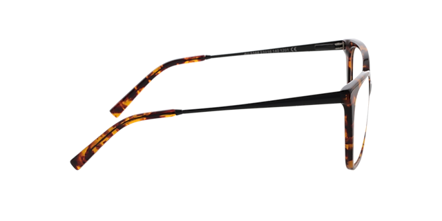 Joyce Havana  &  Shiny Black AcetatEyeglass Frames von B24, Seitenansicht