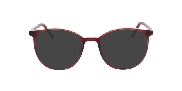 Conroe Rood KunststofEyeglass Frames van B24, met getinte lenzen