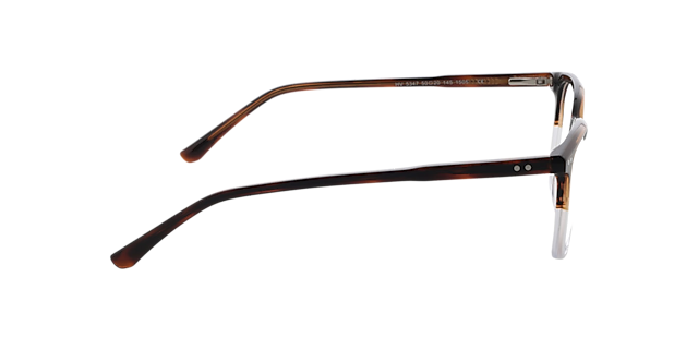 Orlando Bilayer Demi  &  Crystal AcetatEyeglass Frames von B24, Seitenansicht