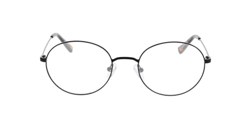 Brille24 - Leeds, Schwarz/Silver/Black, Größe: Durchschnittlich