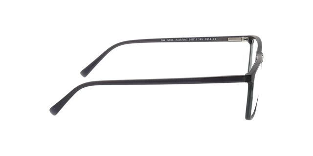 Rockford Grey Havana & Crystal Grey KunststoffEyeglass Frames von B24, Seitenansicht