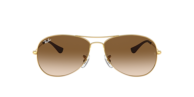 RB3362 Arista Gold MetallSunglass Frames von B24, mit getönten Gläsern