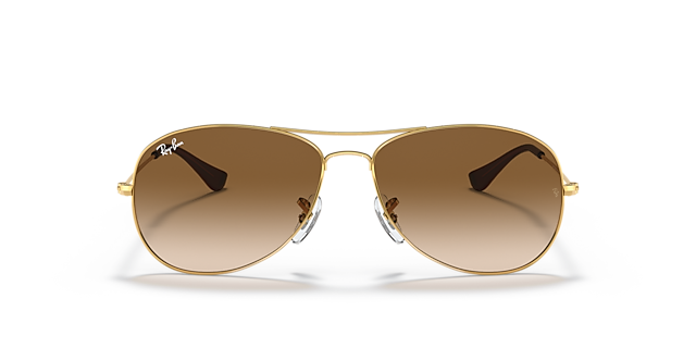 RB3362 Arista Gold MetallSunglass Frames von B24, Vorderansicht