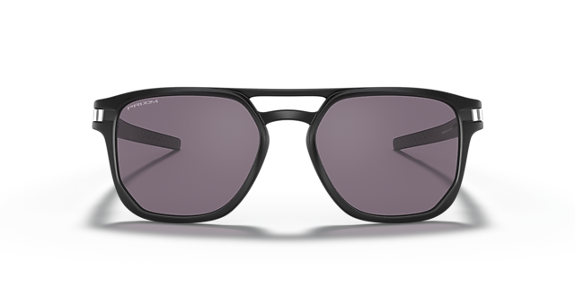 Latch™ Beta Matt Schwarz KunststoffSunglass Frames von B24, Vorderansicht