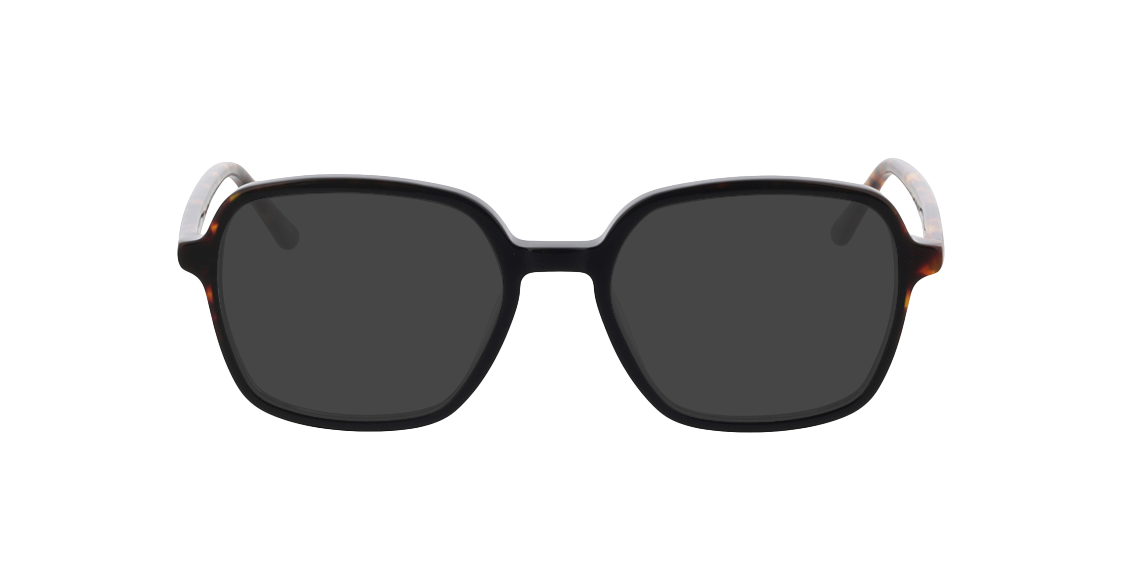 Maxine Havana  &  zwart  &  Havana AcetaatEyeglass Frames van B24, met getinte lenzen