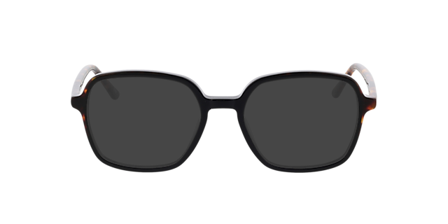 Maxine Havana  &  zwart  &  Havana AcetaatEyeglass Frames van B24, met getinte lenzen