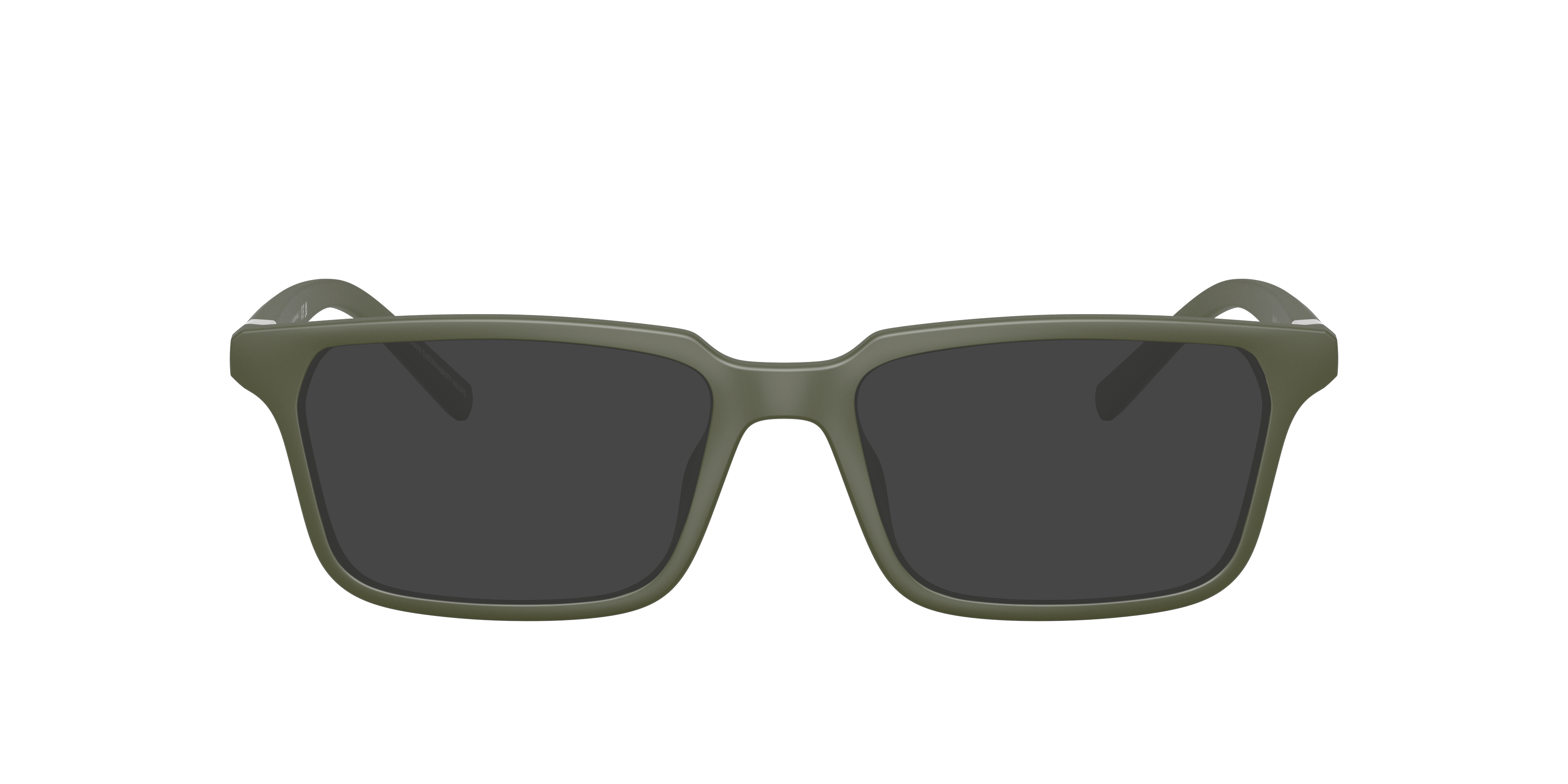 AX3137U Matte Green KunststofEyeglass Frames van B24, met getinte lenzen