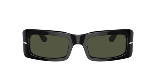 Persol - PO3332S, Schwarz/beige/Black, Größe: Large