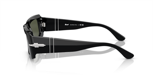 PO3332S Schwarz AcetatSunglass Frames von B24, Seitenansicht