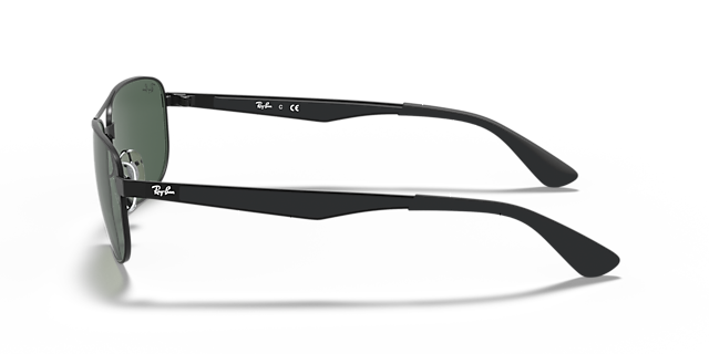 RB3528 Schwarz MetallSunglass Frames von B24, Seitenansicht