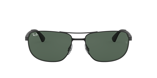 RB3528 Schwarz MetallSunglass Frames von B24, mit getönten Gläsern