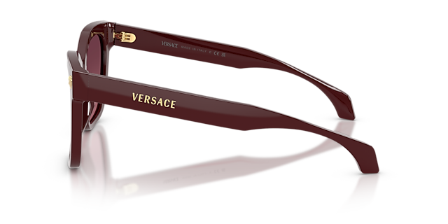 VE4511 Burgunderrot AcetatSunglass Frames von B24, Seitenansicht