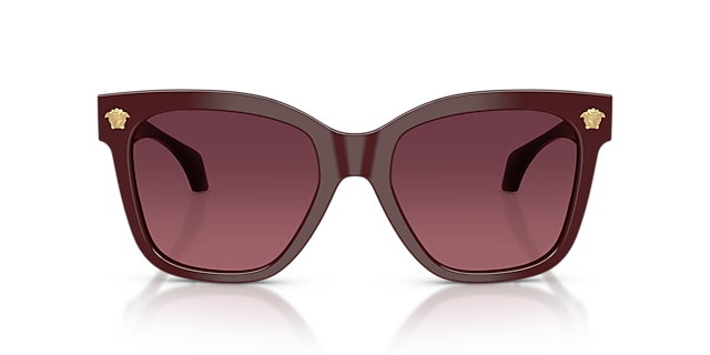 VE4511 Burgunderrot AcetatSunglass Frames von B24, Vorderansicht