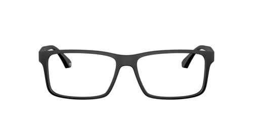 Emporio Armani - EA3038, Herren, Rubber Black/brown/black, Größe: Durchschnittlich