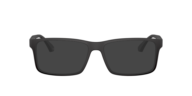 EA3038 Rubber Black KunststoffEyeglass Frames von B24, mit getönten Gläsern