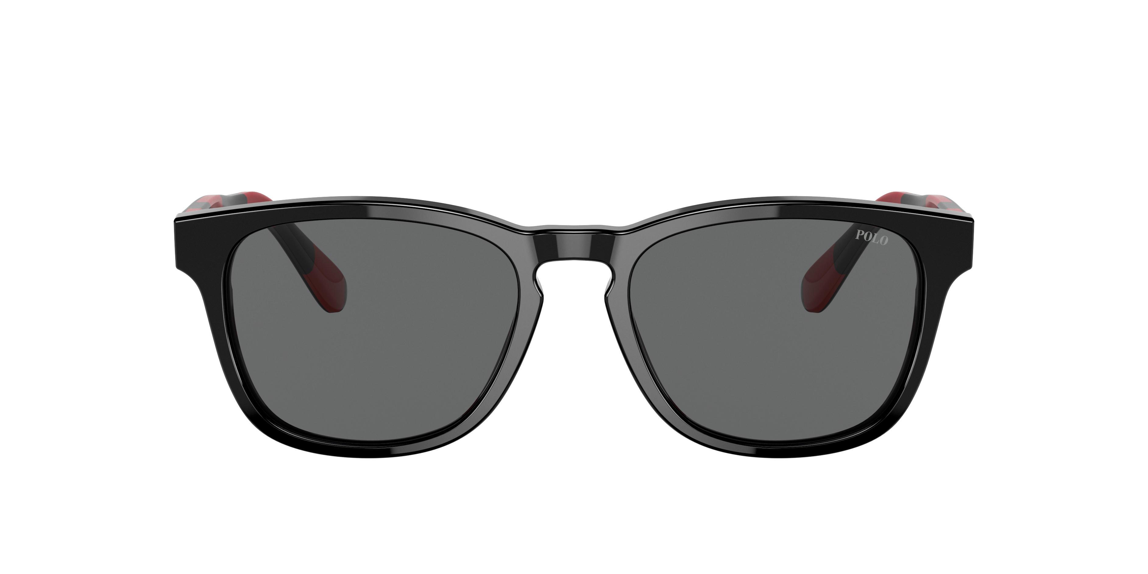 PH4170 Glanzend zwart AcetaatSunglass Frames van B24, met getinte lenzen