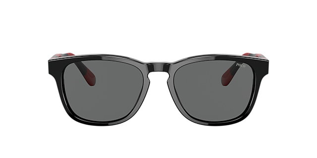 PH4170 Glanzend zwart AcetaatSunglass Frames van B24, met getinte lenzen