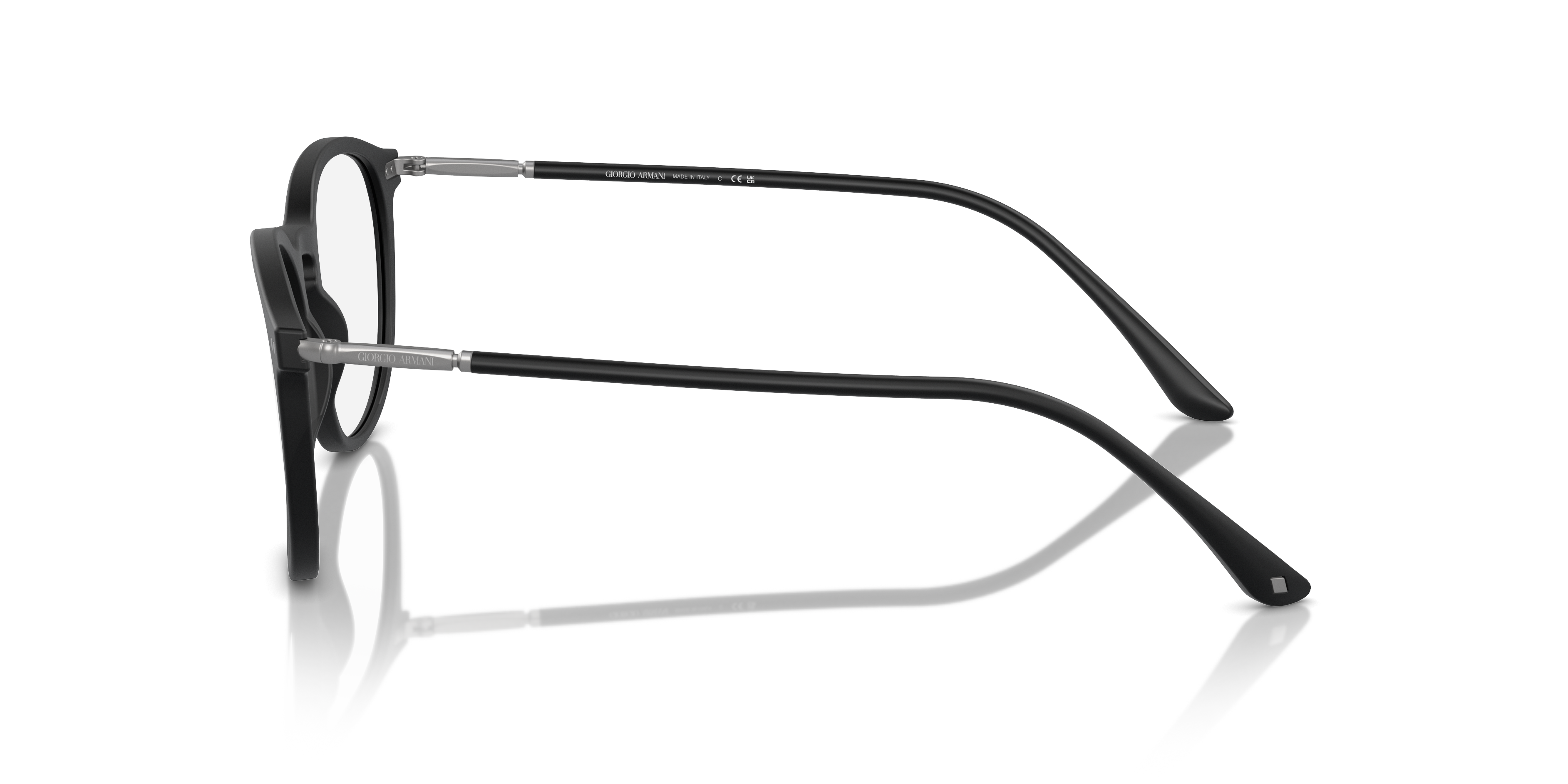 AR7125 Matt Schwarz AcetatEyeglass Frames von B24, Seitenansicht