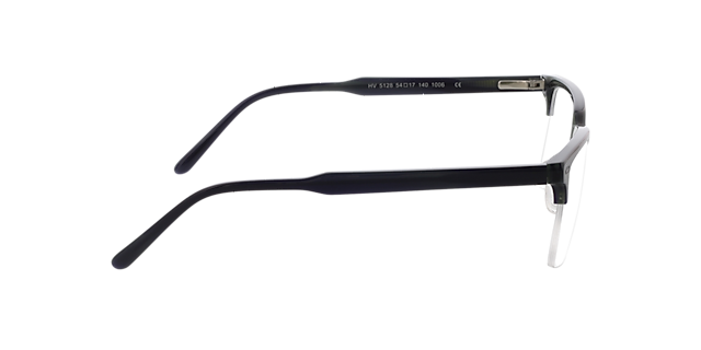 Chuck Green Blue Horn AcetatEyeglass Frames von B24, Seitenansicht