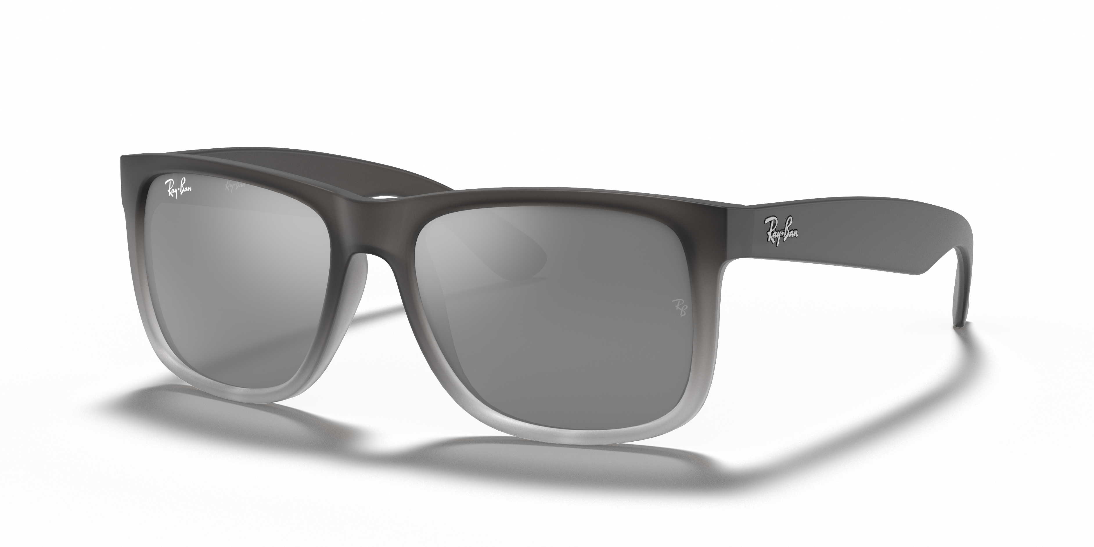 RB4165 Grijs KunststofSunglass Frames van B24, Hoekweergave