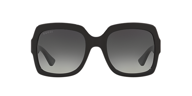 GG0036SN Schwarz AcetatSunglass Frames von B24, Vorderansicht