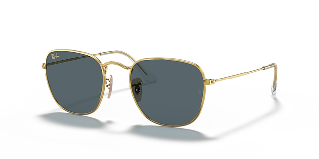 RB3857 Goud MetaalSunglass Frames van B24, Hoekweergave