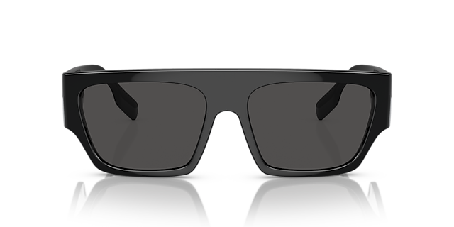 BE4397U Zwart KunststofSunglass Frames van B24, Vooraanzicht