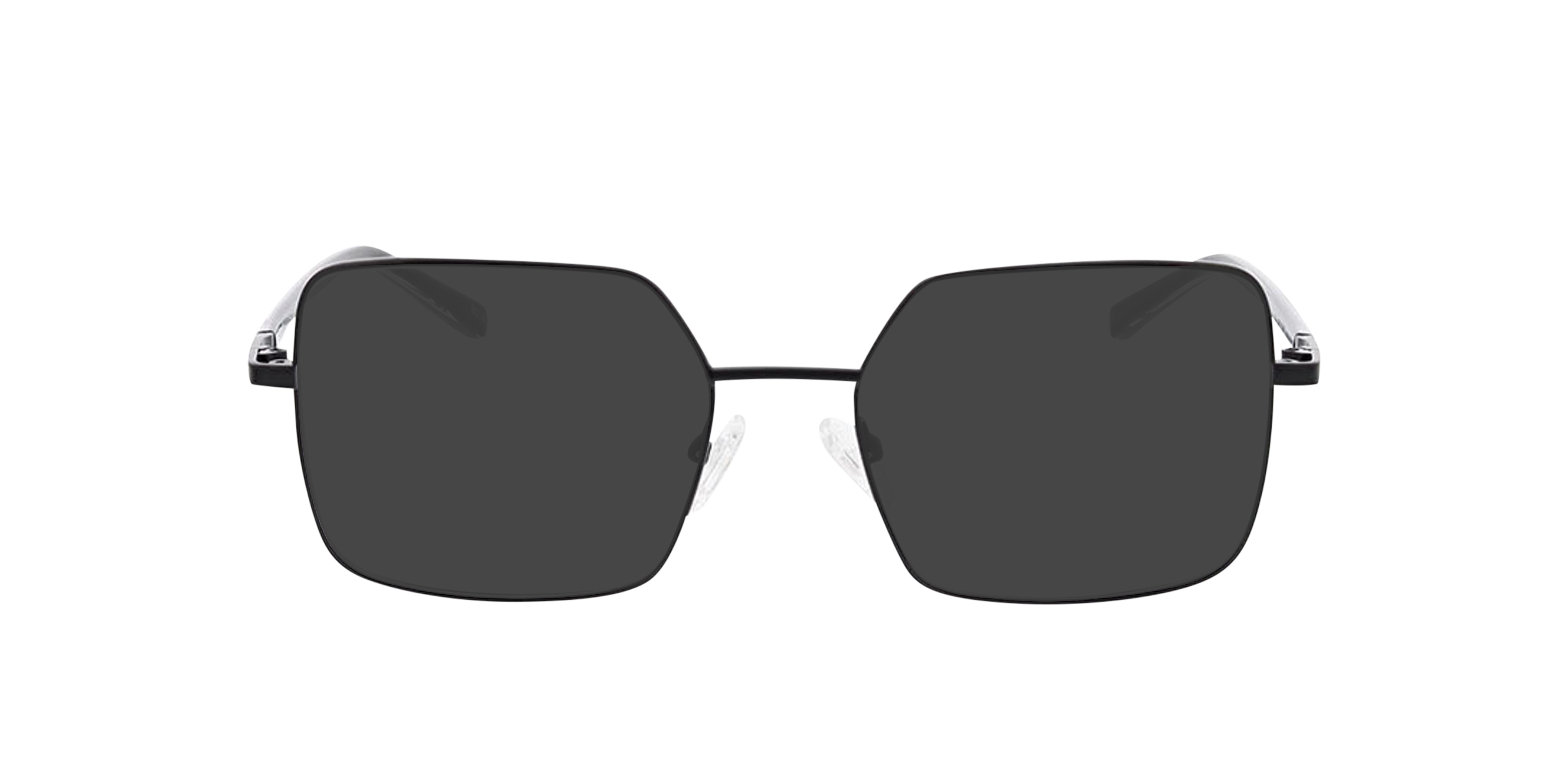 Florenz Zwart MetaalEyeglass Frames van B24, met getinte lenzen