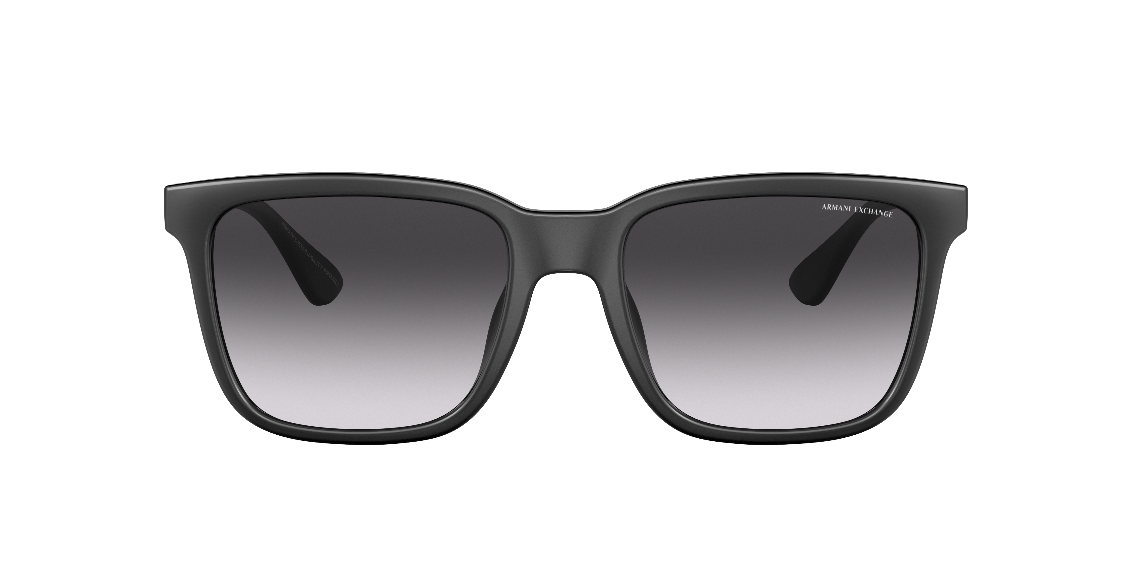 AX4112SU Matzwart KunststofSunglass Frames van B24, met getinte lenzen