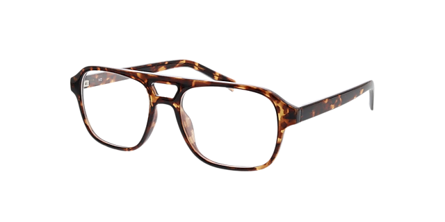Parker Havana KunststoffEyeglass Frames von B24, Dreiviertelansicht